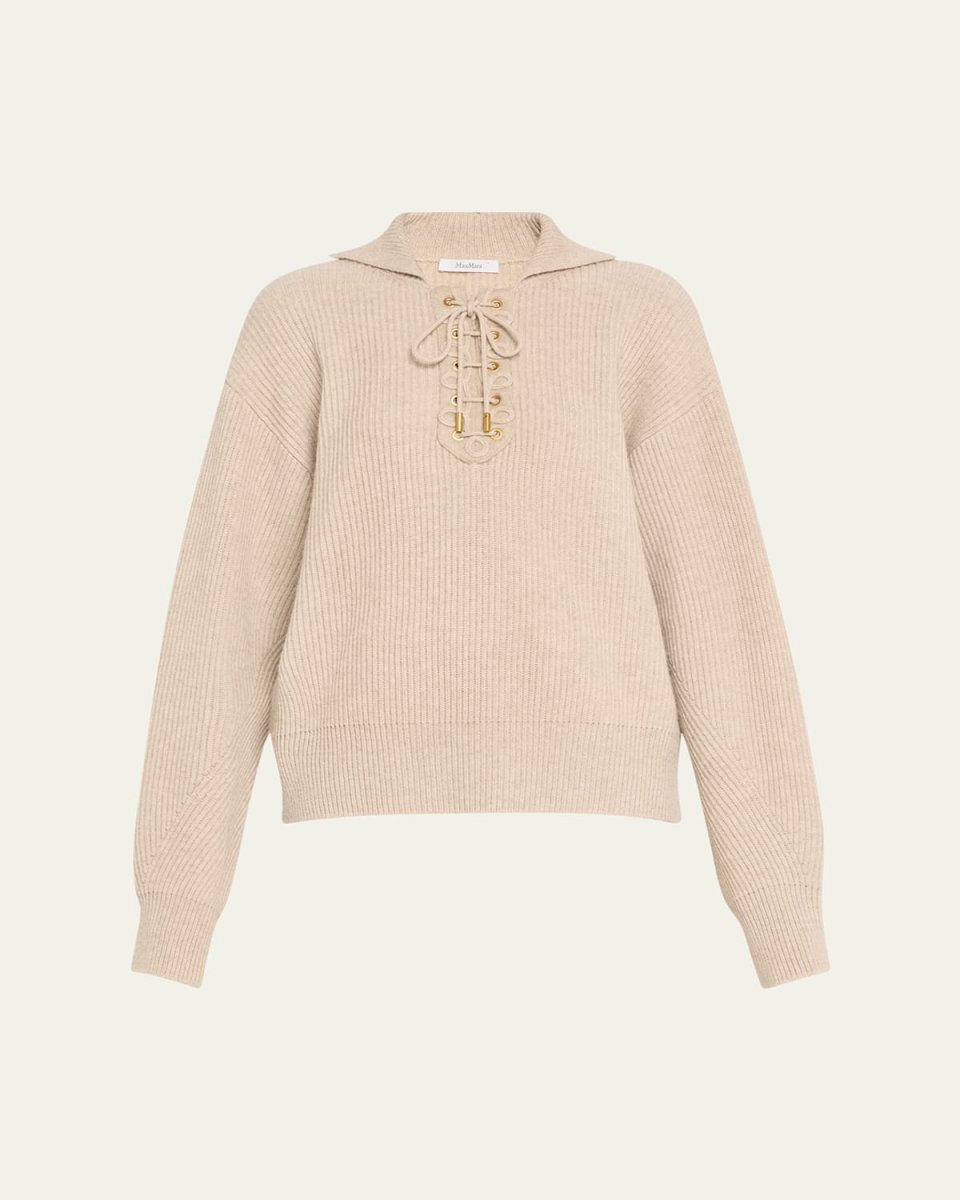 Eccelso Lace-Up Sweater
